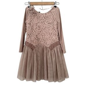 Isobella & Chloe Vera Blush Pink Dress EUC